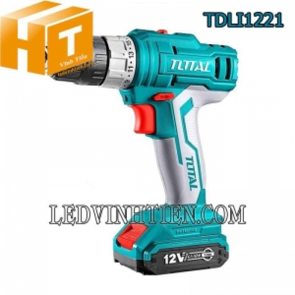Máy khoan dùng pin Total TDLI1221