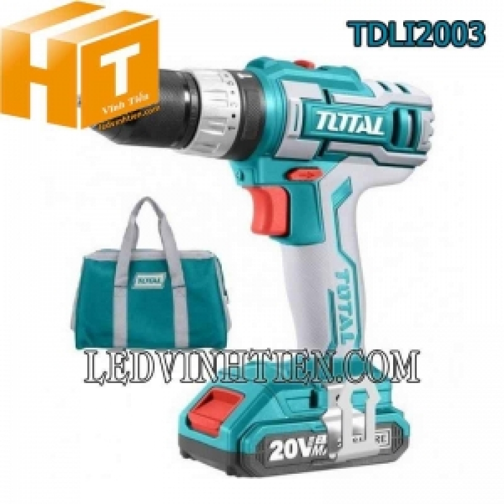 Máy khoan dùng pin Total TDLI2003