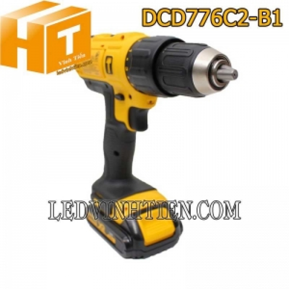 Máy khoan vặn vít động lực pin Dewalt DCD776C2-B1