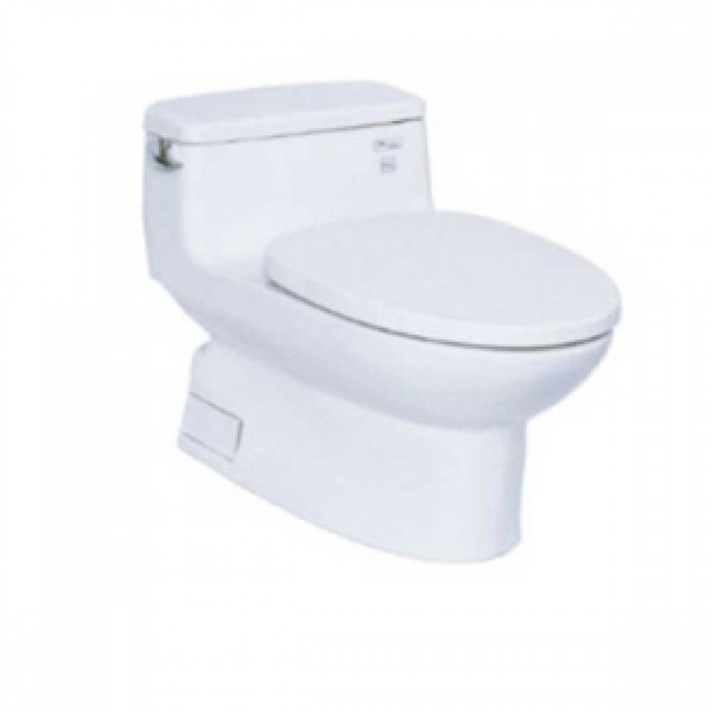 Bàn cầu một khối, nắp đóng êm MS884T3