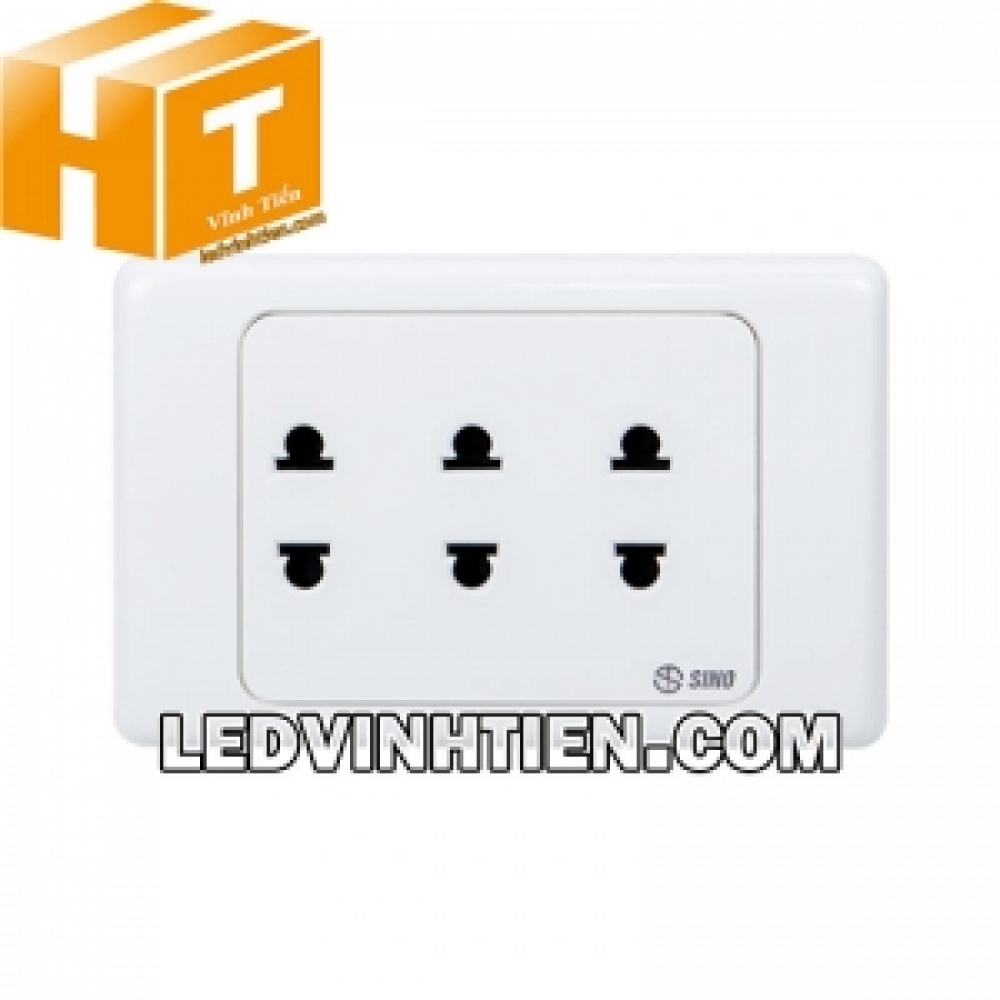 Ổ cắm ba 2 chấu S9U3 Sino Vanlock
