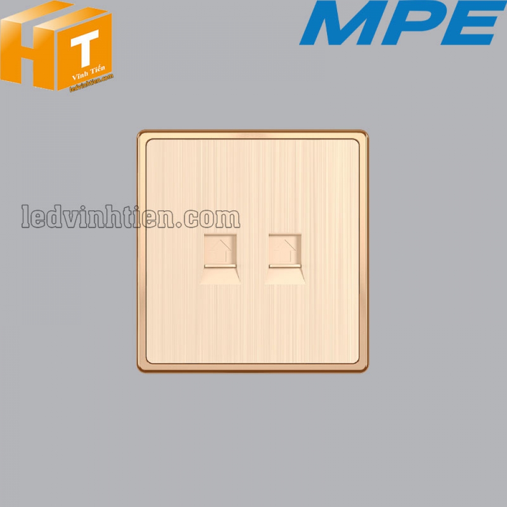 Ổ cắm điện thoại + mạng lan S7TEL/LAN