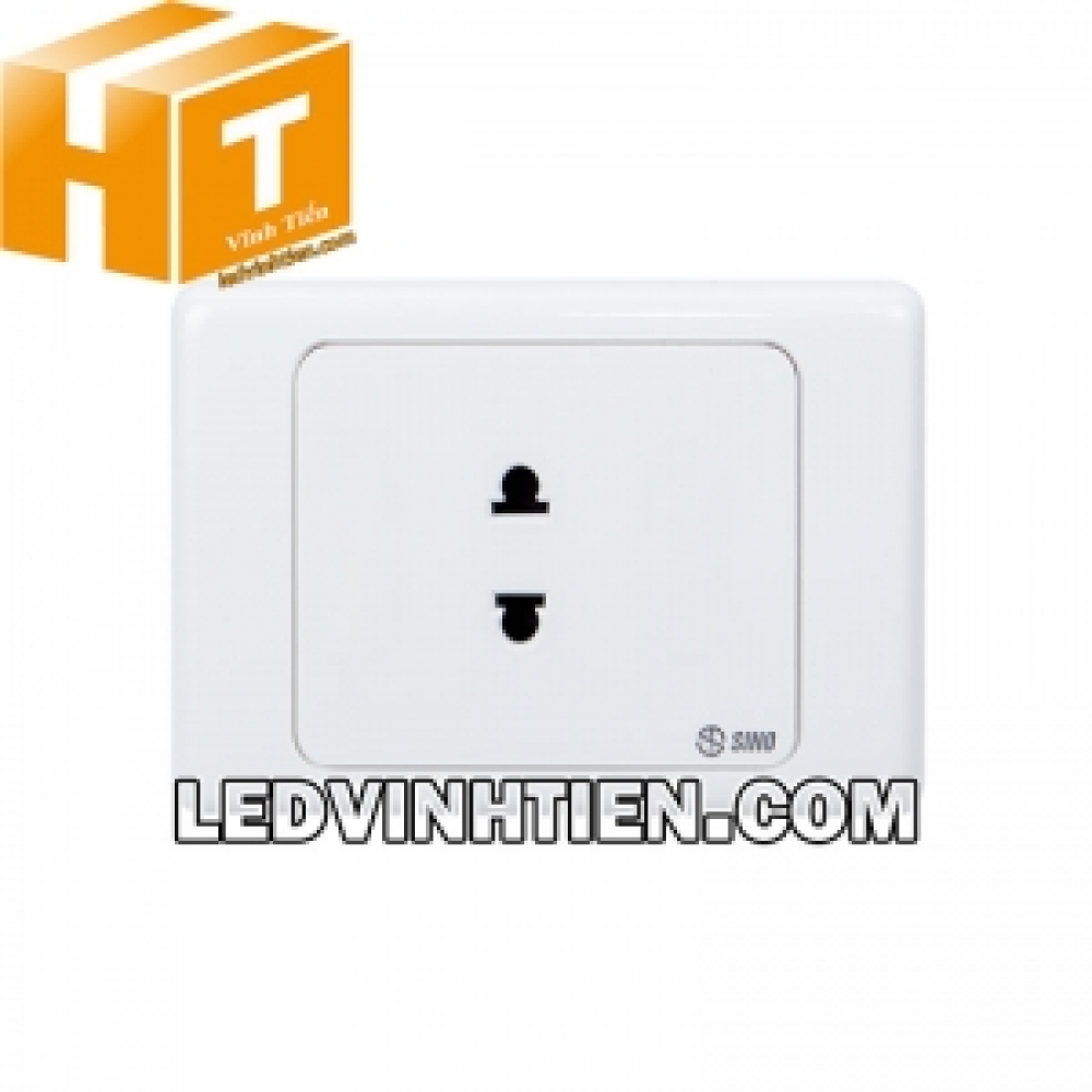 Ổ cắm đơn 2 chấu S9U Sino Vanlock