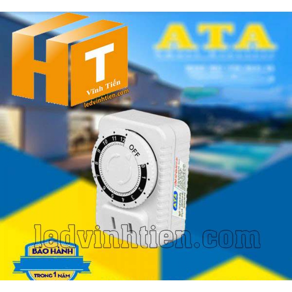 Đồng hồ hẹn giờ đếm ngược tự động ATA AT-12A