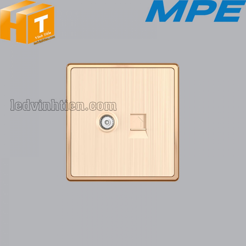 ổ cắm tivi + mạng lan S7TV/LAN