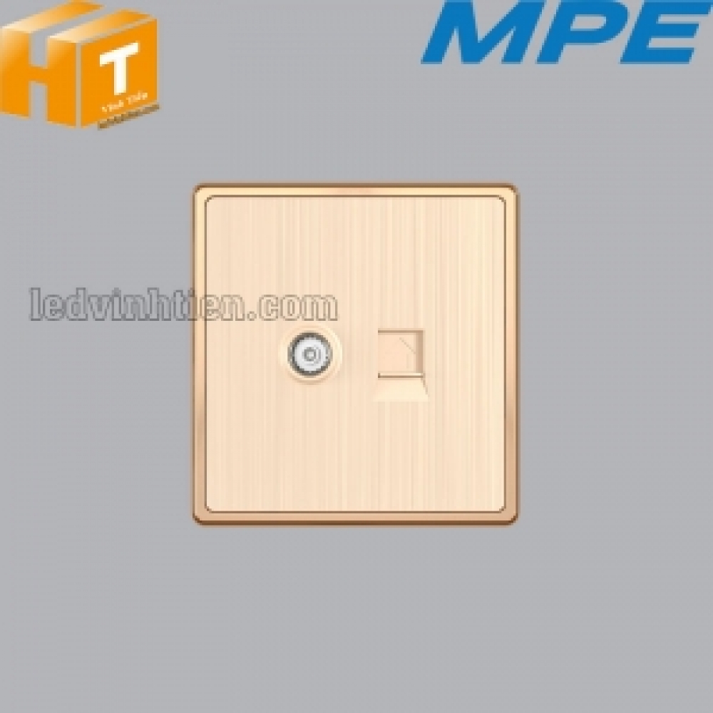ổ cắm tivi + mạng lan S7TV/LAN