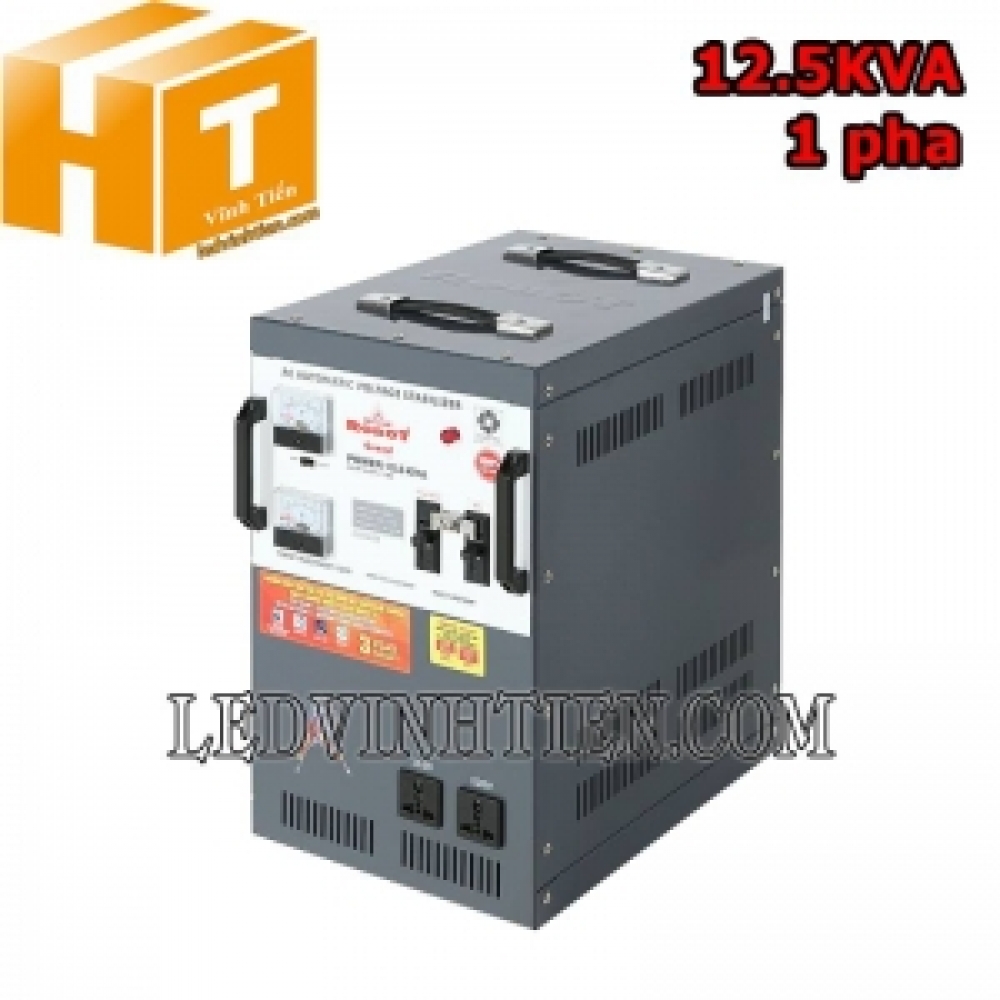 Ổn áp 1 pha 12.5KVA Robot Grand 90-250V