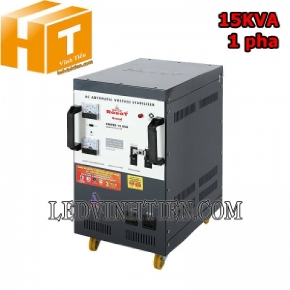 Ổn áp 1 pha 15KVA Robot Grand 90-250V