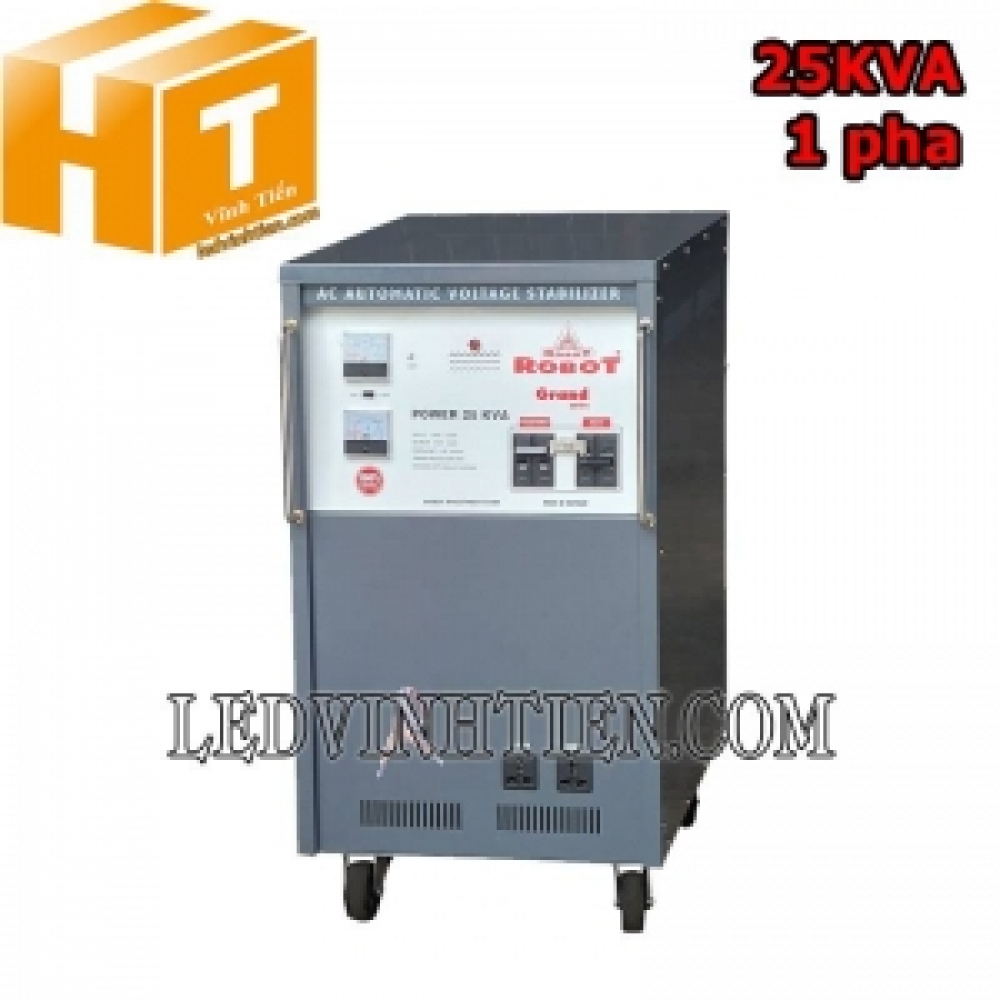 Ổn áp 1 pha 25KVA Robot Grand 90-250V