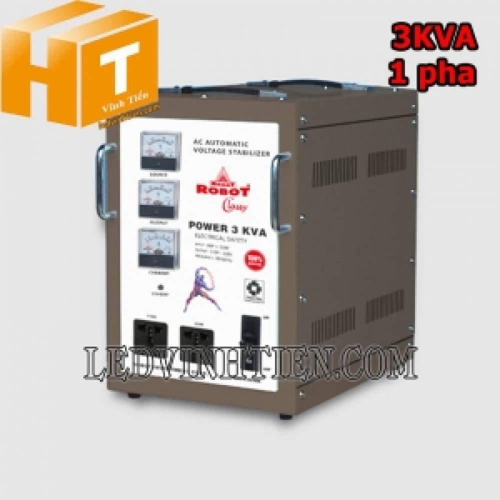 Ổn áp 1 pha 3KVA Robot Classy 50-250V