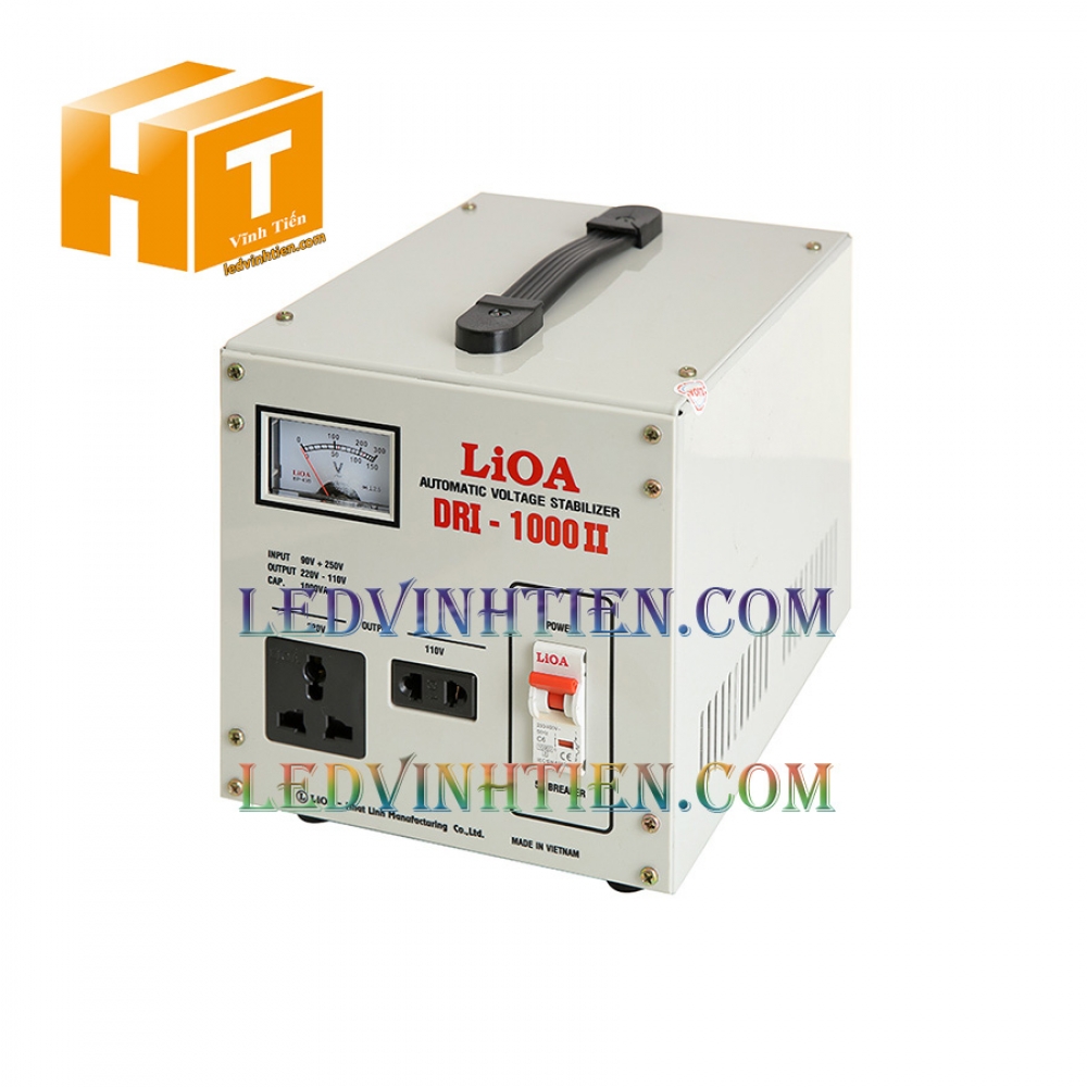 Ổn áp 1 pha LIOA DRI-1000II