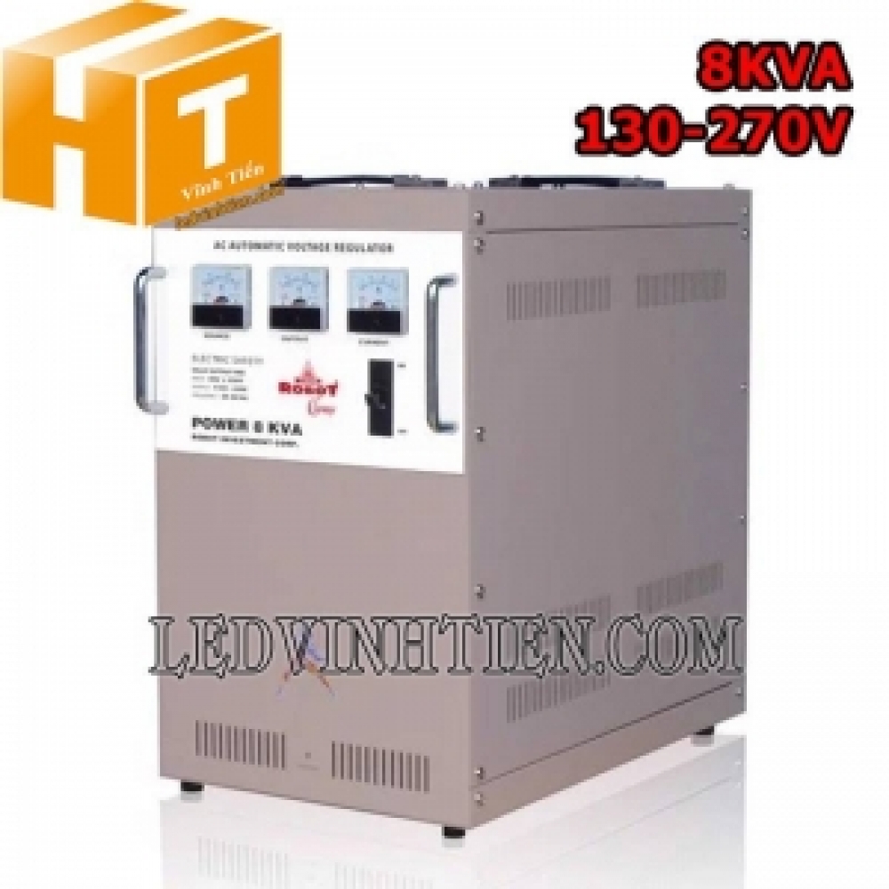 Ổn áp 1 pha 8KVA Robot Classy 130-270V
