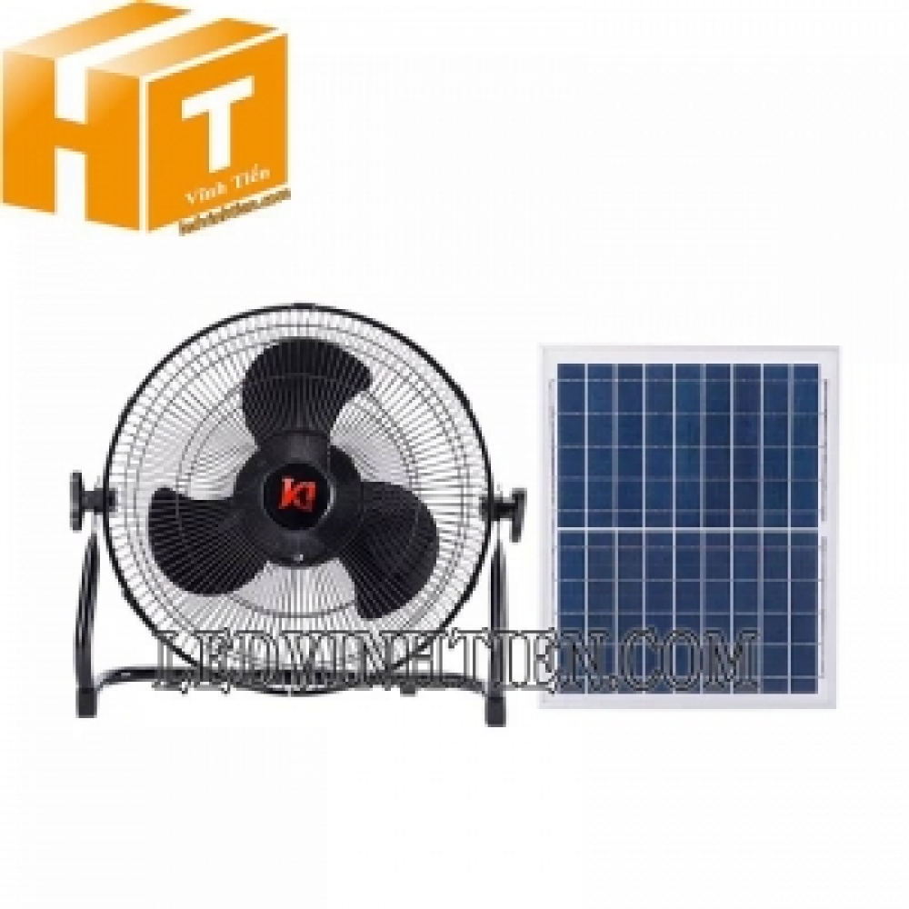 Quạt sạc NLMT JD118L 15W Jindian