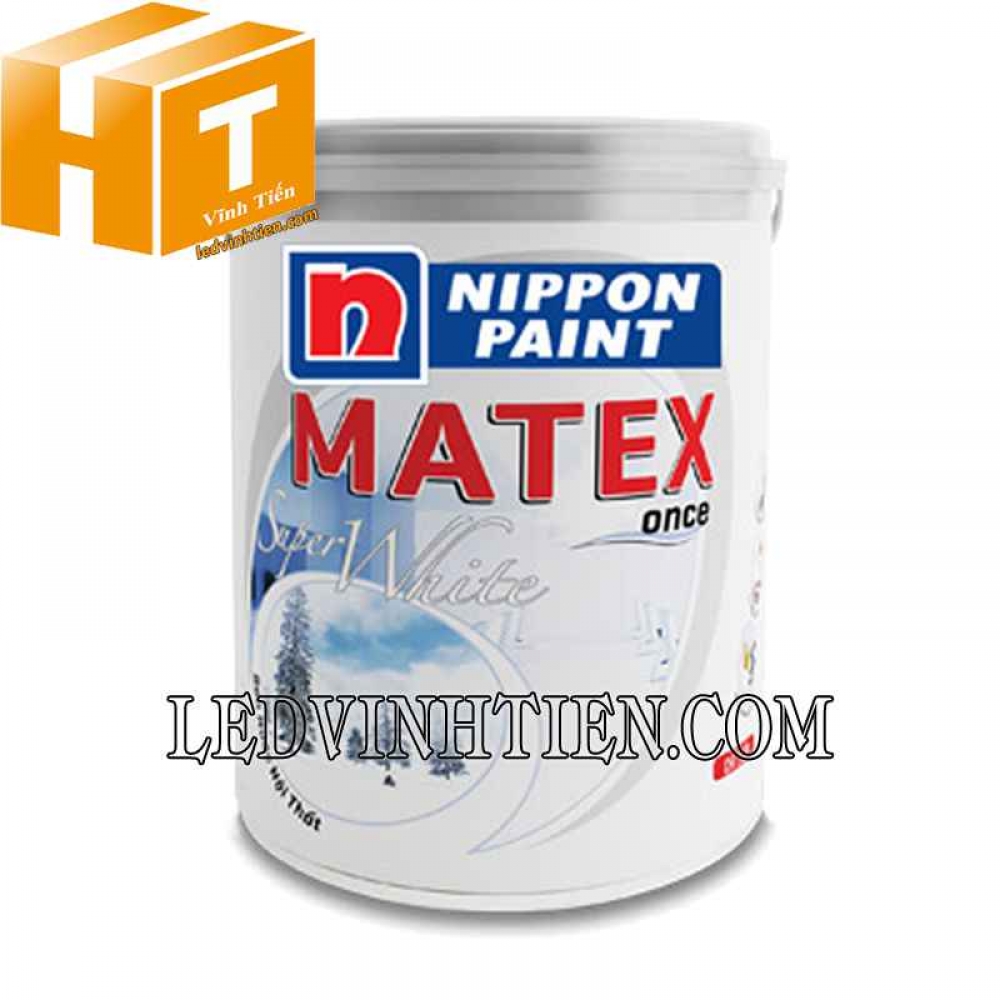 Thùng sơn Nippon Matex Super White