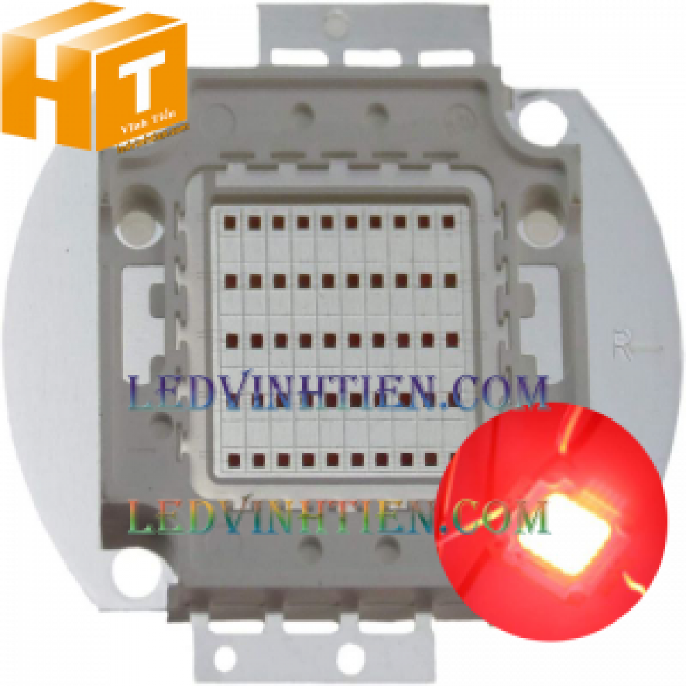 Tim đèn pha 20w màu đỏ