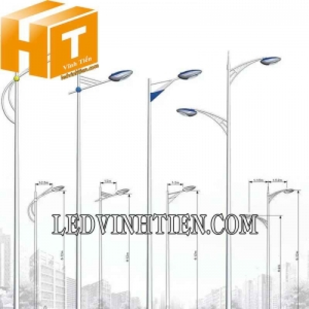 Trụ Đèn Đường Cao 12m