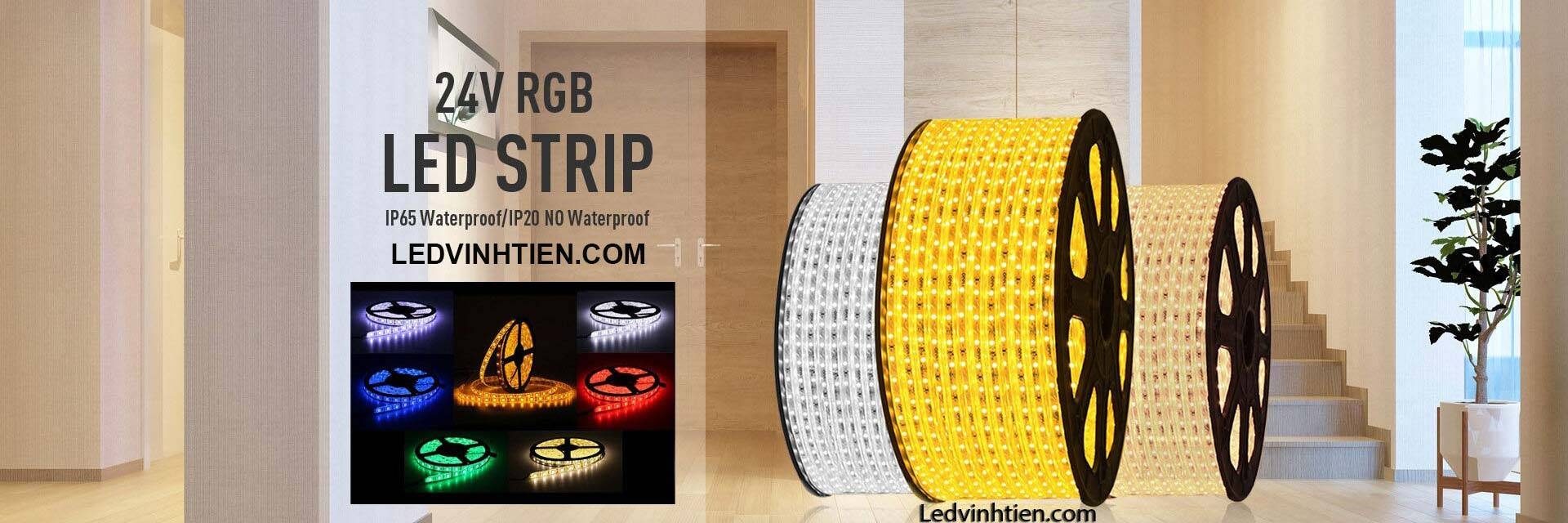 Đèn Led Dây 220V, 24V, 12V Đèn Led Dây 220V, 24V, 12V