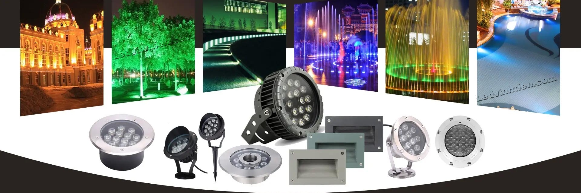 Đèn Led Cảnh Quan Đèn Led Cảnh Quan