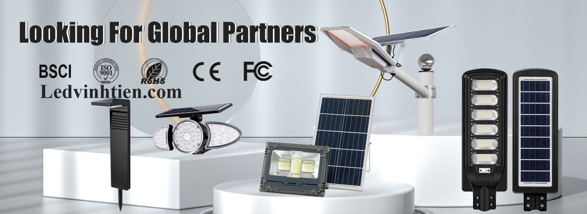 Đèn Led Năng Lượng Mặt Trời