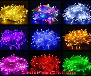 Các mẫu đèn led trang trí cây thông noel thông dụng