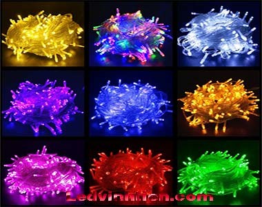 Các mẫu đèn led trang trí cây thông noel thông dụng