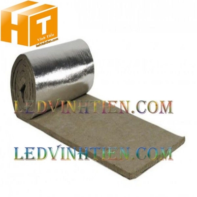 Bông khoáng dạng cuộn có lưới thép