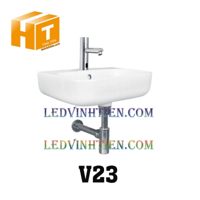 Chậu rửa treo tường Viglacera V23