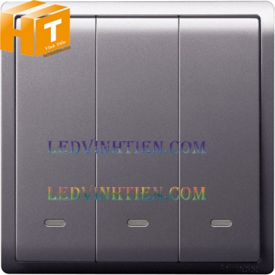 Công tắc hai chiều 16AX 3 gang schneider