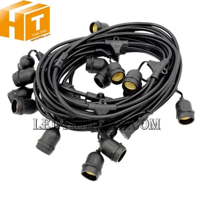 Dây đui đèn kín nước ngoài trời