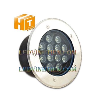 Đèn led âm đất 12W màu vàng