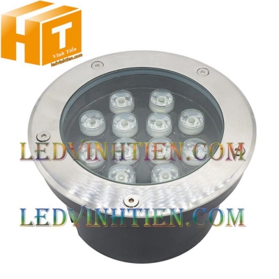 Đèn led âm đất 15W màu đỏ