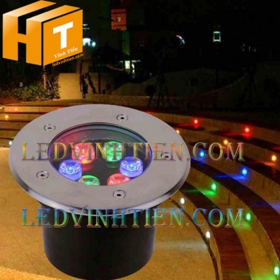 Đèn led âm đất 18W RGB