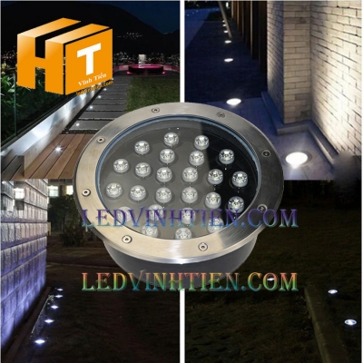 Đèn led âm đất 24W màu trắng