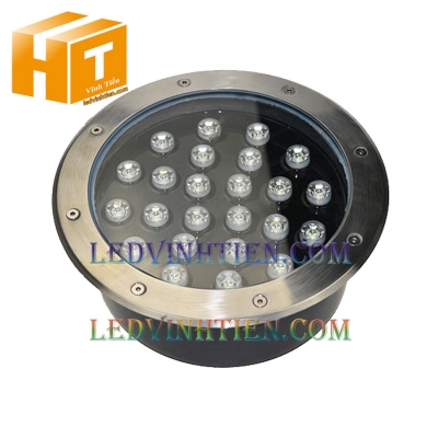 Đèn led âm đất 24W xanh dương