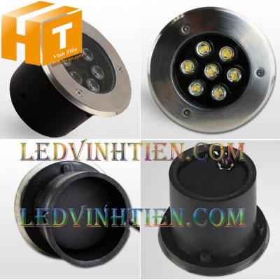 Đèn led âm đất 9W màu đỏ
