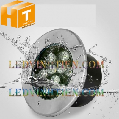 Đèn led âm đất 9W màu trắng