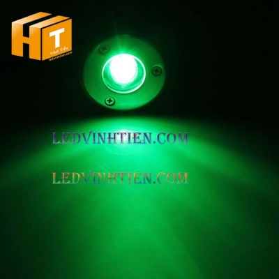 Đèn led âm đất 9W xanh lá