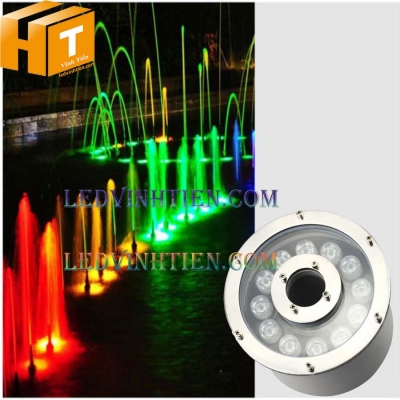 Đèn led âm nước 12w màu đỏ