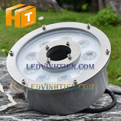  Đèn led âm nước 6w xanh dương