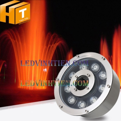 Đèn led âm nước 9w màu đỏ