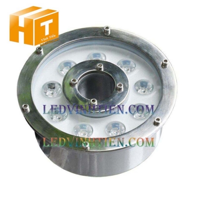 Đèn led âm nước 9w màu vàng