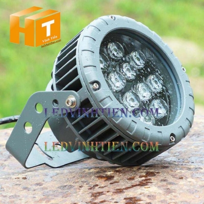 Đèn led rọi cây 12w xanh lá