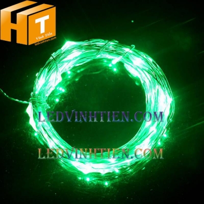 Led hạt gạo dùng pin xanh lá