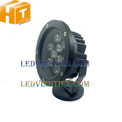 Đèn led rọi cây 9w màu đỏ