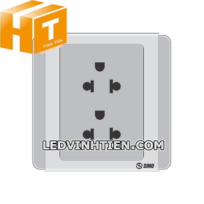 Ổ cắm đôi 3 chấu S66GUE2 Sino
