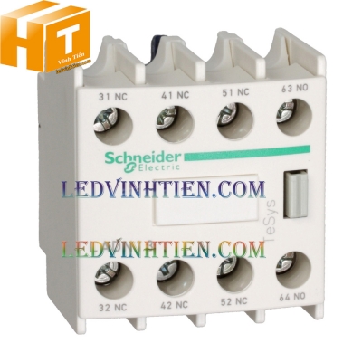 Tiếp điểm phụ 1No+3Nc schneider