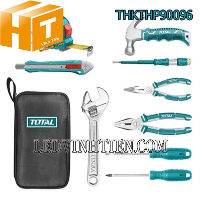 Bộ đồ nghề cầm tay 9 chi tiết Total THKTHP90096