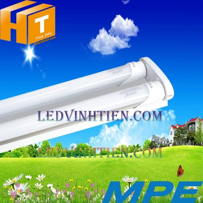 Bộ máng đèn đôi T8 MPE 1m2