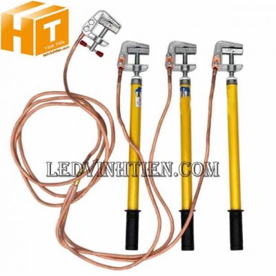 Bộ tiếp địa 3 pha di động 110kv