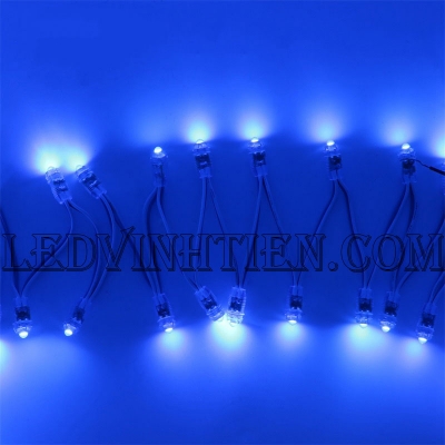 Led đúc f5 5V xanh dương